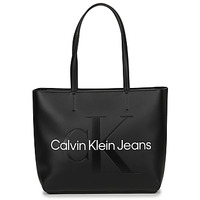 Taschen Damen Shopper / Einkaufstasche Calvin Klein Jeans CKJ SCULPTED NEW SHOPPER 29 Schwarz