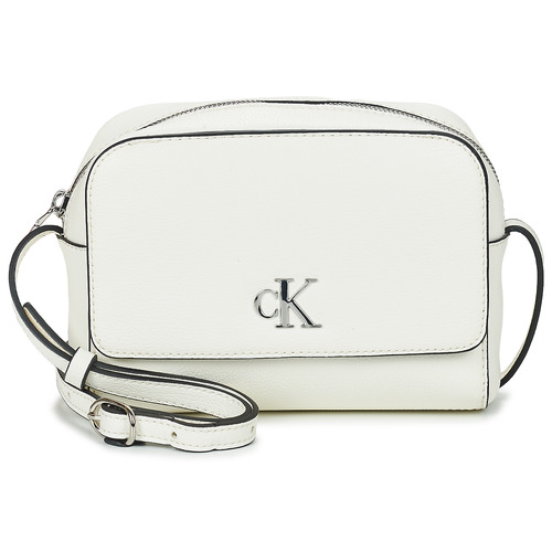 Taschen Damen Umhängetaschen Calvin Klein Jeans MINIMAL MONOGRAM CAMERA BAG18 Weiss