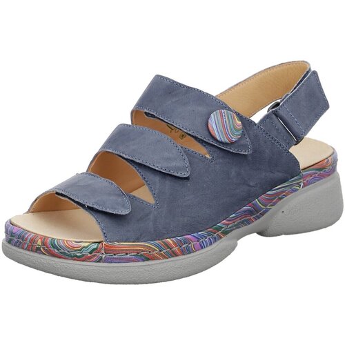 Schuhe Damen Sandalen / Sandaletten Think Sandaletten Cambio Sandale denim 3-000587-8010 Blau