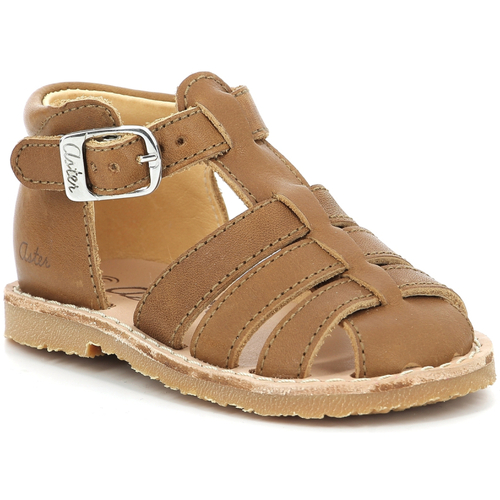 Schuhe Kinder Sandalen / Sandaletten Aster Binosmo Braun