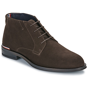 Schuhe Herren Boots Tommy Hilfiger CORE RWB HILFIGER SUEDE L BOOT Braun