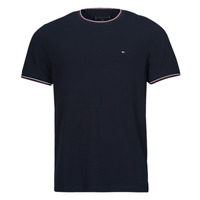 Kleidung Herren T-Shirts Tommy Hilfiger RWB TIPPED COLLAR TEE Marine