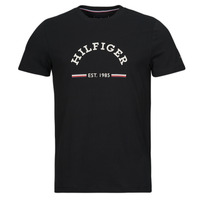 Kleidung Herren T-Shirts Tommy Hilfiger RWB ARCH GS TEE Schwarz