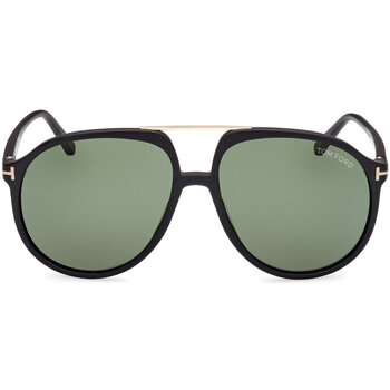 Uhren & Schmuck Sonnenbrillen Tom Ford Archie FT1079/S 02N Sonnenbrille Schwarz