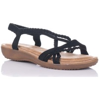 Schuhe Damen Sandalen / Sandaletten Calzados Buonarotti AT-3153 Schwarz