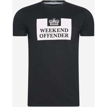 Kleidung Herren T-Shirts & Poloshirts Weekend Offender Gefängnis - schwarz Schwarz