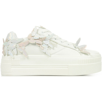 Schuhe Damen Sneaker Buffalo Paired Butterfly Weiss