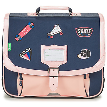 Taschen Mädchen Schultasche Tann's LILY CARTABLE 38CM Marine / Rosa