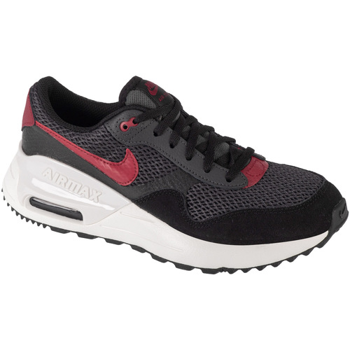 Schuhe Sneaker Low Nike Air Max System GS Schwarz