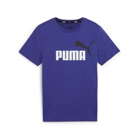 Kleidung Jungen T-Shirts Puma ESS+ 2 COL LOGO TEE Violett