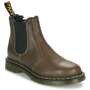 Schuhe Boots Dr. Martens 2976 Dms Olive Grizzly Braun