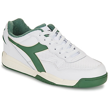 Schuhe Sneaker Low Diadora WINNER Weiss / Grün