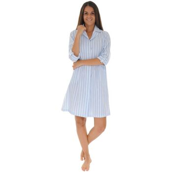 Kleidung Damen Pyjamas/ Nachthemden Pilus ELISA Blau