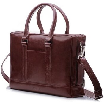 Taschen Herren Laptop-Tasche Solier SL02 ABERDEEN Bordeaux