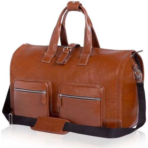 Taschen Herren Reisetasche Solier SL18 Harlow Braun