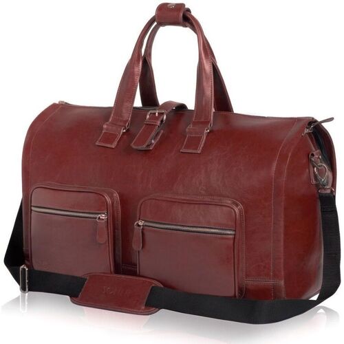 Taschen Herren Reisetasche Solier SL18 Harlow Bordeaux