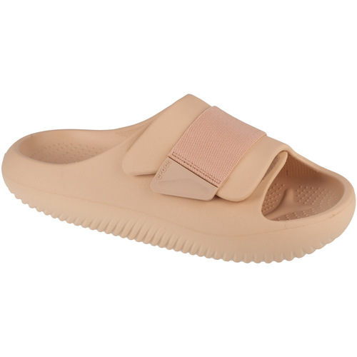 Schuhe Hausschuhe Crocs Mellow Luxe Recovery Slide Beige