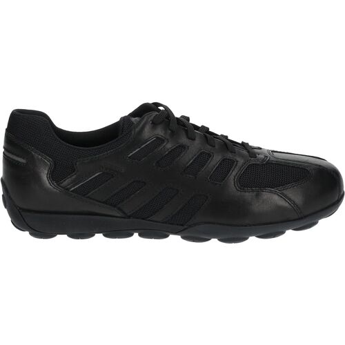 Schuhe Herren Sneaker Low Geox Sneaker Schwarz