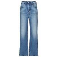 Kleidung Damen Straight Leg Jeans Levi's RIBCAGE STRAIGHT ANKLE Blau