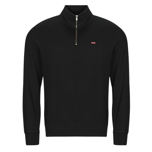 Kleidung Herren Sweatshirts Levi's ORIGINAL HM 1/4 ZIP Schwarz