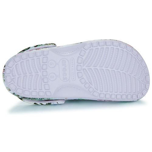 Crocs Classic Photoreal Floral Clog Grau / Multicolor