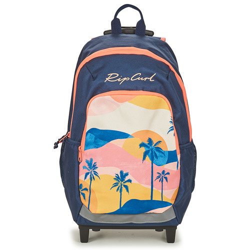 Taschen Mädchen Schultaschen / Schulranzen mit Rollen Rip Curl WHEELED OZONE 30L MIXED Marine