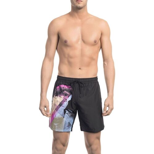 Kleidung Herren Shorts / Bermudas Bikkembergs - bkk1mbm14 Schwarz