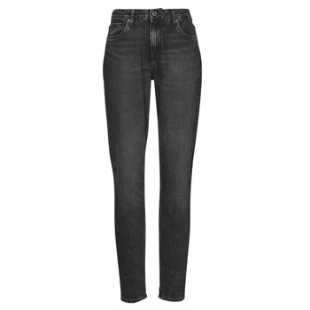 Kleidung Damen Tapered Jeans Pepe jeans TAPERED JEANS HW Schwarz