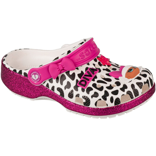 Schuhe Mädchen Hausschuhe Crocs LOL Surprise Diva Girls Classic Clog Weiss