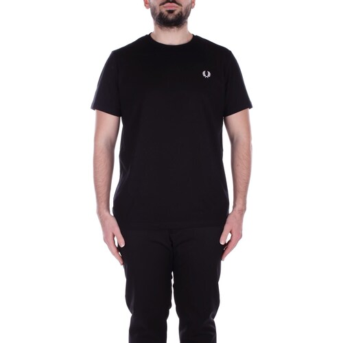 Kleidung Herren T-Shirts Fred Perry M7784 Schwarz