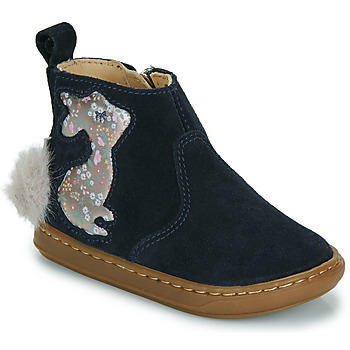 Schuhe Mädchen Boots Shoo Pom BOUBA PIMPIN Marine