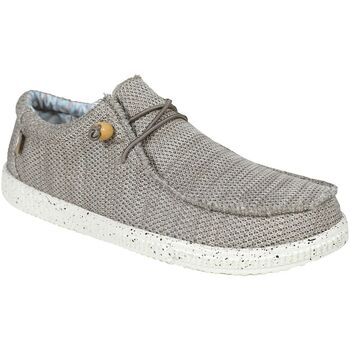 Schuhe Herren Slipper Pitas Wallabi knitted Beige