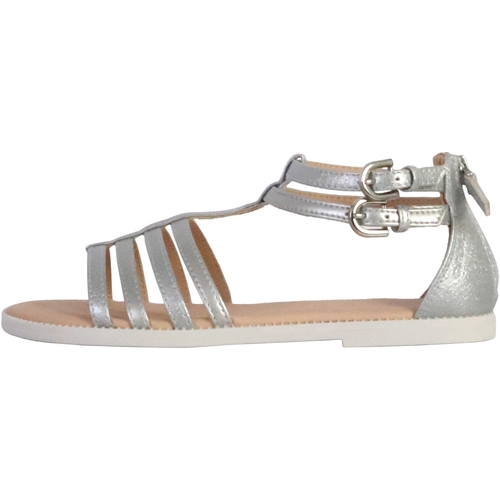 Schuhe Mädchen Sandalen / Sandaletten Geox 233377 Grau