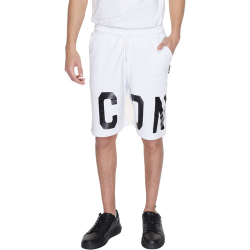 Kleidung Herren Shorts / Bermudas Icon IU8010B Weiss