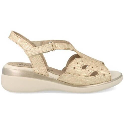 Schuhe Damen Sandalen / Sandaletten Pitillos 5591 Gold