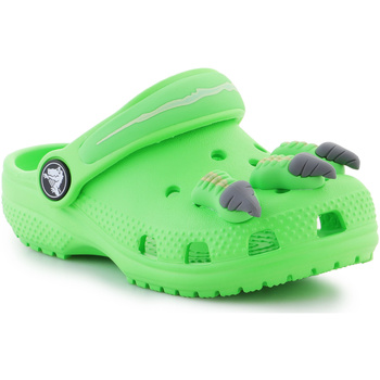 Schuhe Mädchen Sandalen / Sandaletten Crocs Classic I Am Dinosaur Clog 209700-3WA Grün