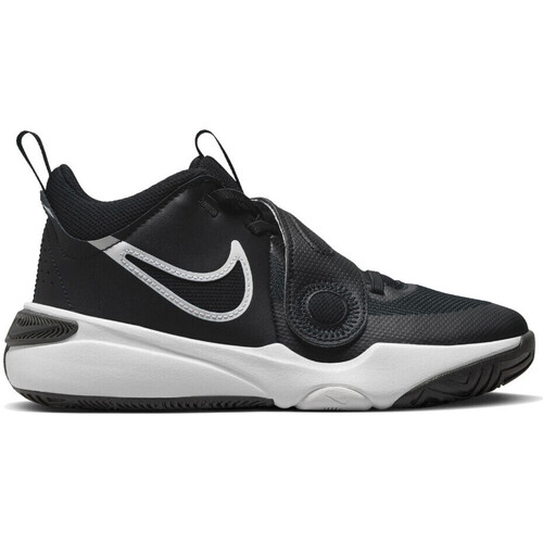 Schuhe Jungen Basketballschuhe Nike DV8996 Schwarz