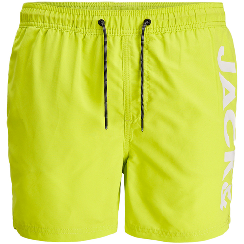 Kleidung Jungen Badeanzug /Badeshorts Jack & Jones 12237152 Grün