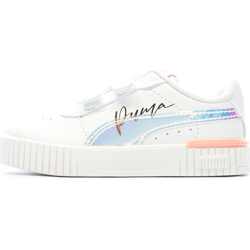 Schuhe Mädchen Sneaker Low Puma 392657-01 Weiss