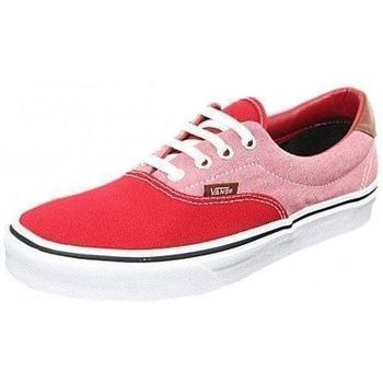 Schuhe Damen Sneaker Vans CANVAS CHAMBRAY Rot