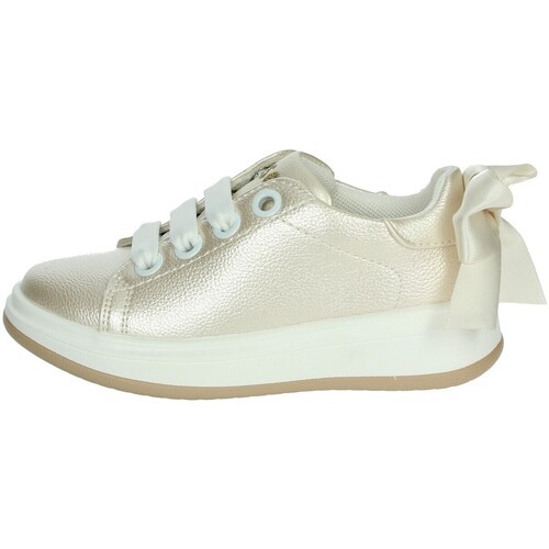 Schuhe Mädchen Sneaker Low Asso AG-16050 Beige