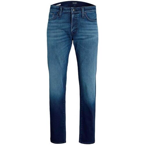 Kleidung Herren Jeans Jack & Jones 12249136 GLEEN-BLUE DENIM Blau