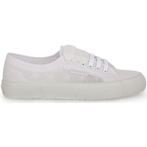 Schuhe Mädchen Sneaker Superga A0A FLOWER SANGALLO Weiss