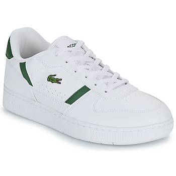 Schuhe Kinder Sneaker Low Lacoste T-CLIP Weiss / Marine