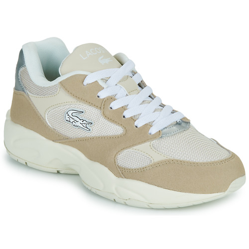 Schuhe Kinder Sneaker Low Lacoste STORM 96 Beige