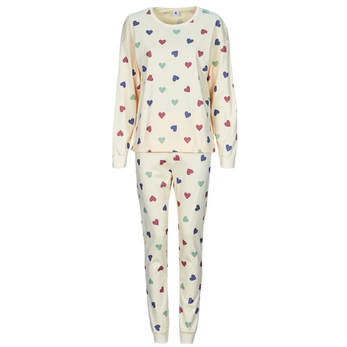 Kleidung Damen Pyjamas/ Nachthemden Petit Bateau TATCHOULI Multicolor