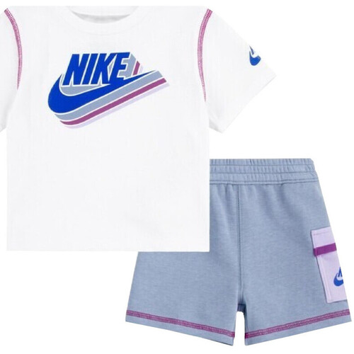 Kleidung Jungen Jogginganzüge Nike 86M034 Weiss