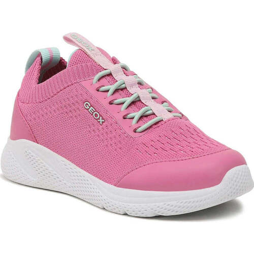 Schuhe Mädchen Sneaker Low Geox  Rosa