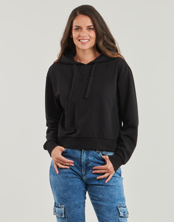 Kleidung Damen Sweatshirts Vans W ESSENTIAL FT RLX PO Schwarz