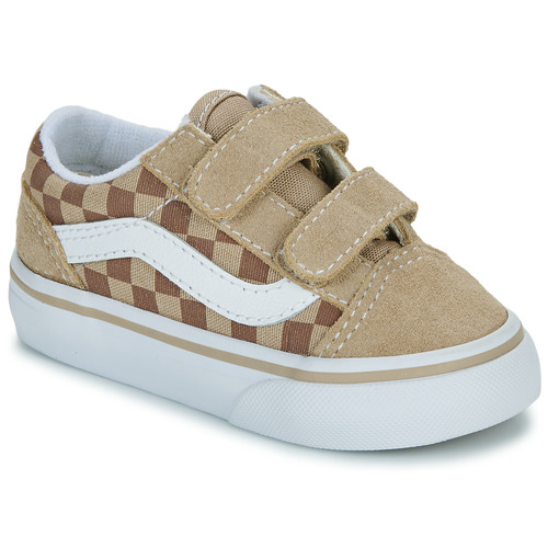 Schuhe Kinder Sneaker Low Vans Old Skool V Beige / Braun